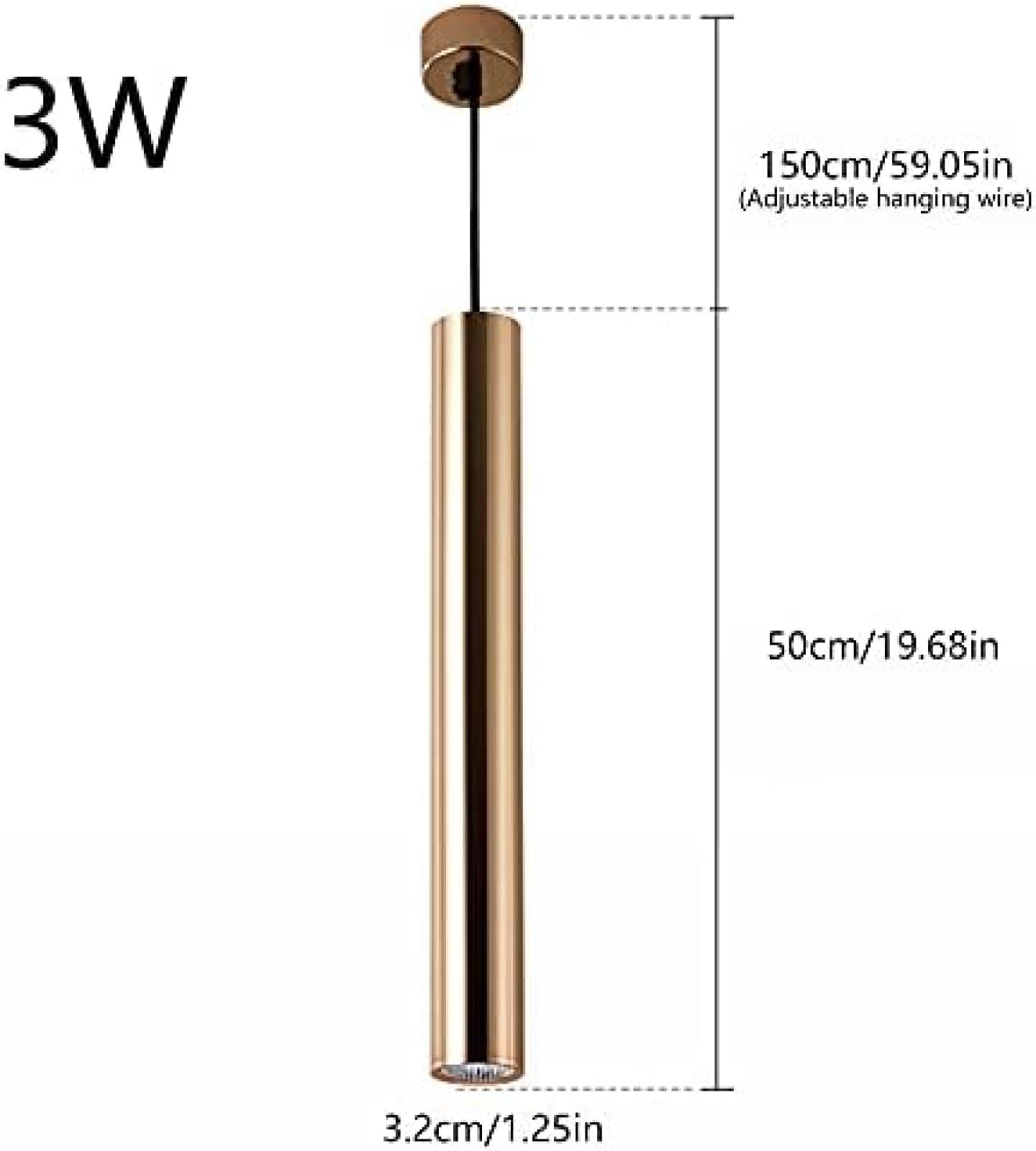 LED regulowana wysokość złoty cylindryczny żyrandol wiszący, nowoczesne oświetlenie wyspy kuchennej, żyrandol wiszący do sypialni, elegancka lampa barowa, konstrukcja rury