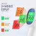 Fieberthermometer Kontaktlos, Stirnthermometer mit sofortigen genauen Messwerten, Fieberalarm...