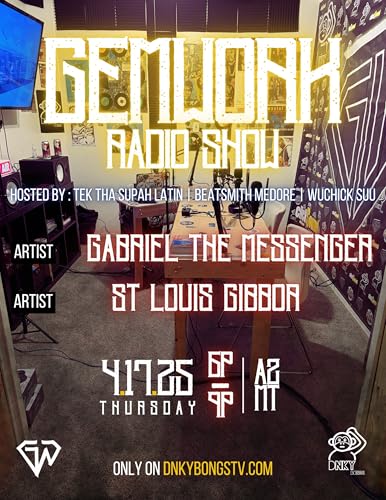 GEMWORK RADIO EP 41725 - GABRIEL THE MESSENGER, ST LOUIS GIBBOR Podcast Por  arte de portada