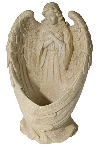 Preisvergleich Produktbild Engel mit Vertiefung für Grablicht