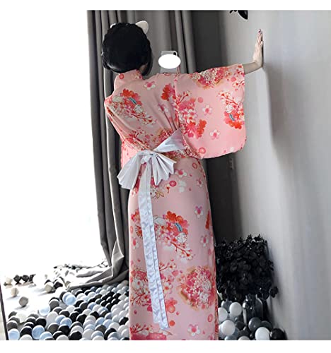 SINGUYUN Vrouwen Kimono Badjas Kostuum Japanse Anime Lingerie Cosplay Ondergoed Set Yukata Sexy - Image 3