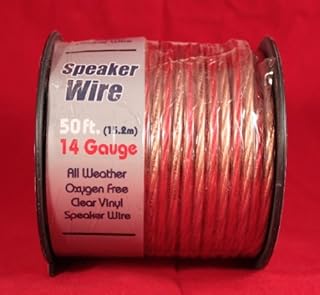 Factory Buyouts 14 AWG High-Strand OFC Royal Cable Speaker Wire 50 feet Roll