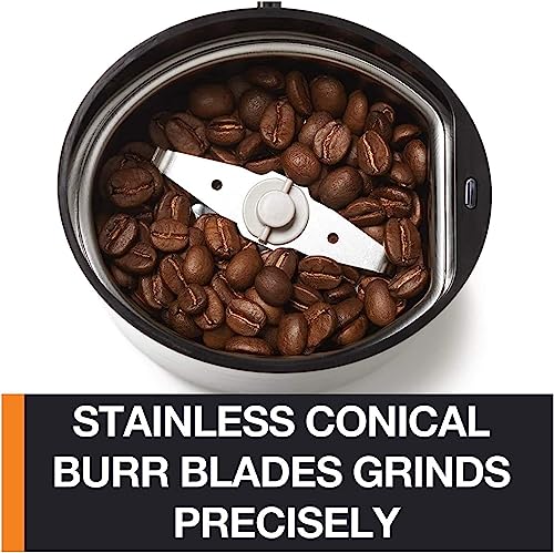 Image of KRUPS Electric Coffee Grinder, Stainless Steel Blades, Black | 3 oz Capacity | 200W Motor | For Coffee Beans, Herbs & Nuts | Pack of 2