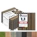Produktbild Floordirekt WPC Fliesen 30x30 cm, 1m² = 11 Terrassenfliesen, Klickfliesen, Balkonfliesen in Holzoptik - Bodenbelag für Balkon & Terrasse - wetterfest mit Drainagefunktion | Mix Teak