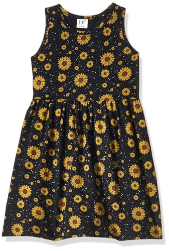 Image of T2F Girls Cotton Knee-Length Casual Dress(Pack of 3)