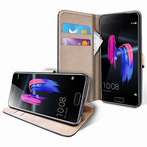 Saii Custodia Portafoglio Huawei Honor 9 Cover