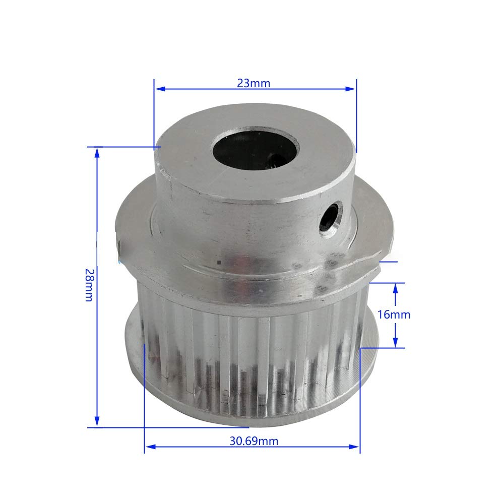Polea de distribución 60 Dientes 5 M polea de la polea de la polea 10-25mm, Ajuste Ancho 15mm HTD 5M Cinturón de Tiempo 60T 60TEHETH, POLEO SINCRÓNICO HTD 5M