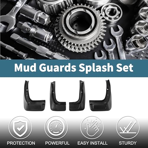 Image of Mud Flaps Splash Guards for Toyota Highlander 2015-2020 Front & Rear Mud Guards W /Mount Accessories