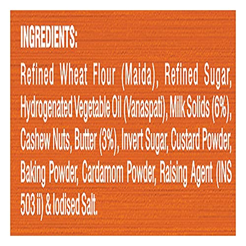 Miniatura 3 de Haldiram's Galletas de mantequilla Nagpur Kaju, paquete de 2 (8.82 oz x 2)