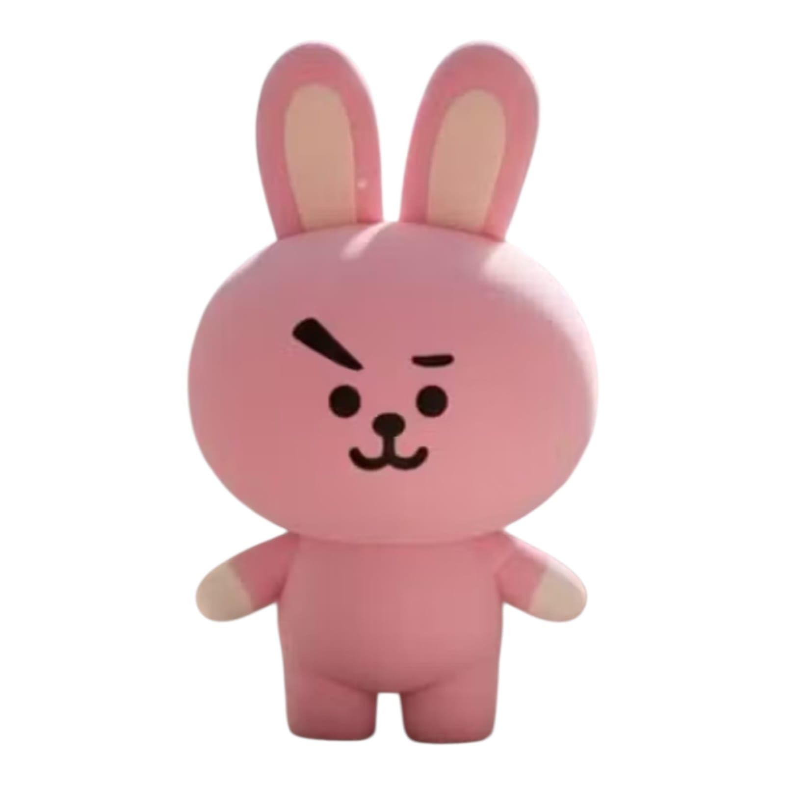 BT21 Cooky Soft Toy Plush Doll for Kids & BTS Fans | Cute Pink Bunny Stuffed Animal | Ultra Soft Plush Teddy Bear | Birthday Gift for Boys & Girls | Home Decor Cuddle Toy-image-42