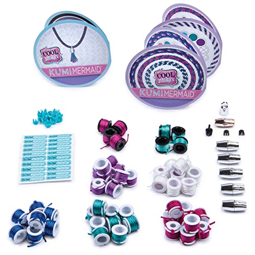 Cool MAKER – Coffret de Mode KumiJewels, Fabrique jusqu'à 12 Bracelets avec la Machine KumiKreator, à partir de 8 Ans