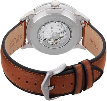 Fossil Townsman Watch for Men, Mechanical Automatic Movement with Stainless Steel or Leather Strap