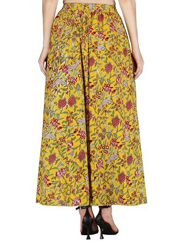 Image of Sttoffa Cotton Printed Women Wear Maxi Long Skirt 40 inch inch Full Length