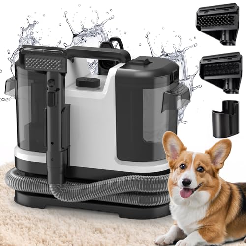 Portable Carpet & Upholstery Cleaner, Deep Cleaning for Rugs, Couch,