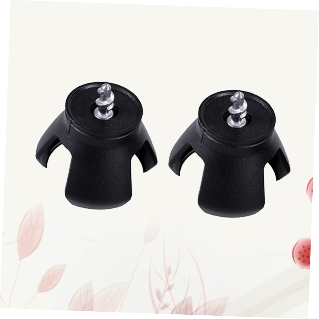 ibasenice Golf Ball Picker Tool 2pcs Ball Scooping Grabber Holes for Easy Installation