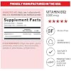 NatureWise Vitamin B12 3000 mcg - Extra Strength - Supplement for Supporting Energy Levels, Mental Clarity, Nervous System Health - Easy-to-Swallow, Soy and Gluten-Free, Non-GMO - 60 Softgels