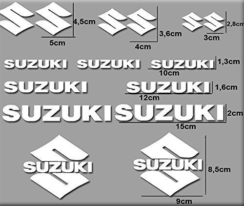Ecoshirt RV-IJ8K-NSS0 Adesivi Moto Rgsx Suzuki