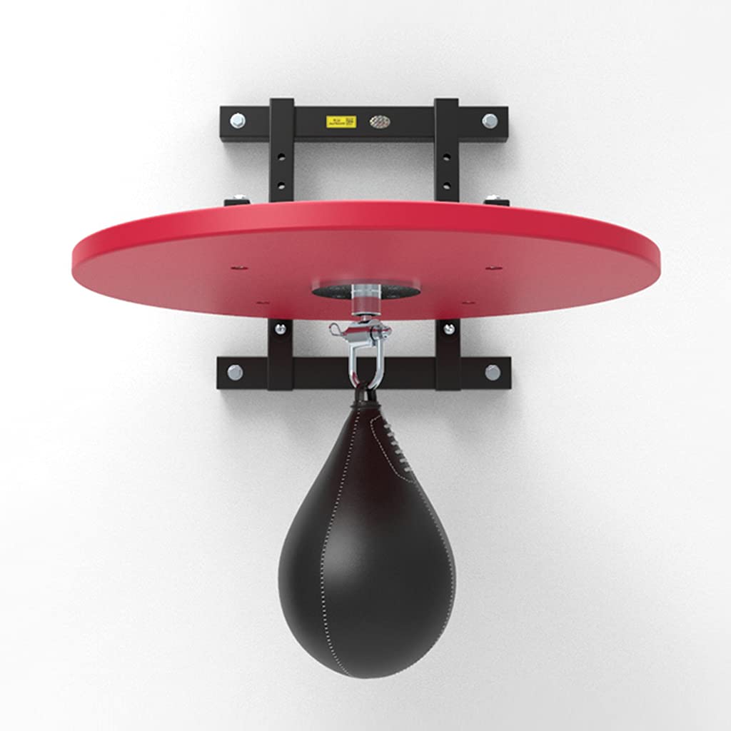 Robuste Speedbag-Plattform mit Speedball, höhenverstellbar, Reflexbag-Plattform,g-Plattform mit Speedball, höhenverstellbar, Reflexbag-Plattform, Birnenball-Halterung für Fitness-Boxtraining