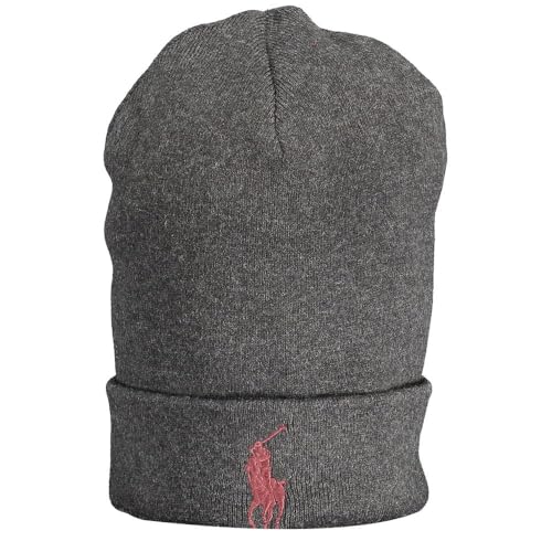 Ralph Lauren Bonnet classique en coton - Taille unique - Gris, gris