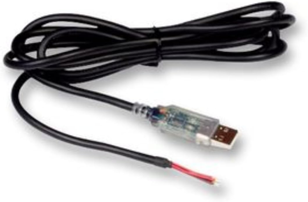FTDI USB-RS232-WE-1800-BT-0.0 CABLE, USB TO RS232 SERIAL, 1.8M, WIRE END