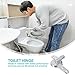 DOITOOL Toilet Cover Fixing Tool Fine Craftsmanship Universal Fit for Most Toilet Seats