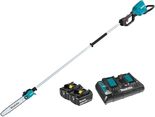 Makita XAU01PTB 36V (18V X2) LXT® Kit de sierra de poste sin escobillas de 10 pulgadas, longitud de 8 pies (5.0 Ah)