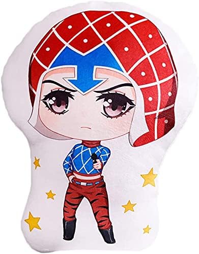 Amazon Co Jp Vekkkジョジョの奇妙な冒険 黄金の風 ぬいぐるみ クッション 抱き枕 ナランチャ ギルガ アニメ キャラクター 萌えグッズ 3dプリント 萌えグッズ おしゃれ 可愛い プレゼント 萌えグッズ 寝具 ギフト プレゼント 35cm ホーム キッチン