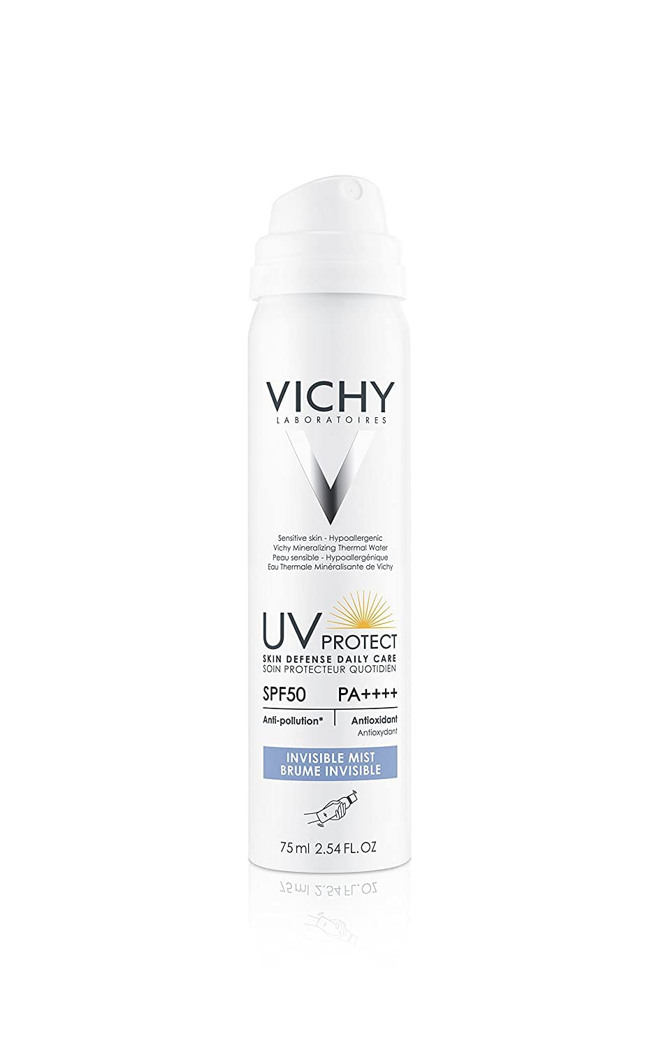 vichy uv protect - invisible mist - 75 ml