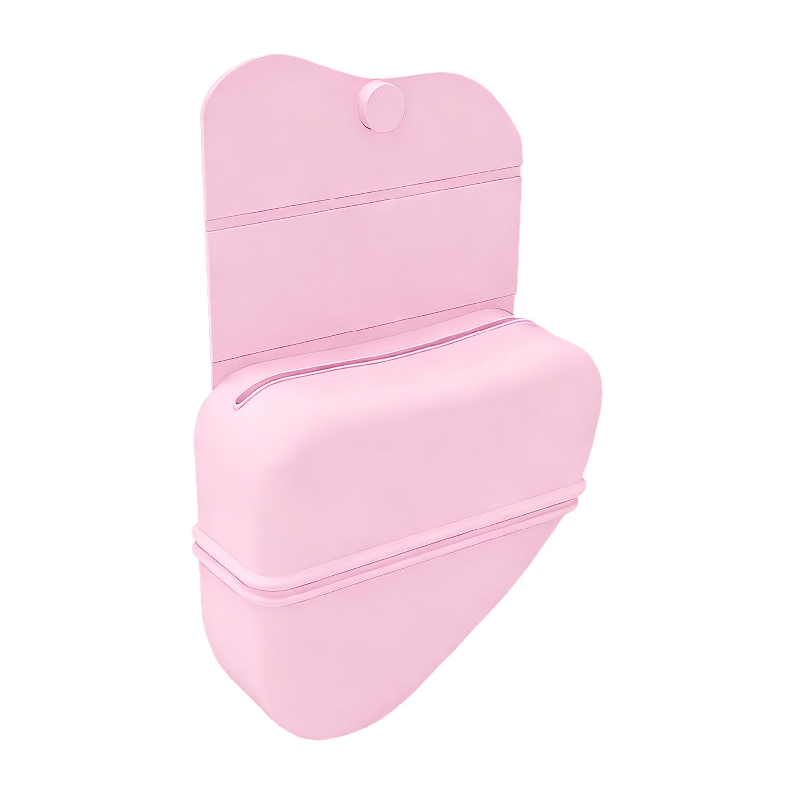 LUCKGONI Portable Silicones Dog Treat Pouches with Waist Clip Pet Feed Storage Pocket Bag During Outdoor Walks and Training
