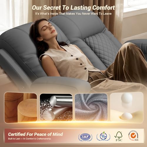 Luxury leather sofa set