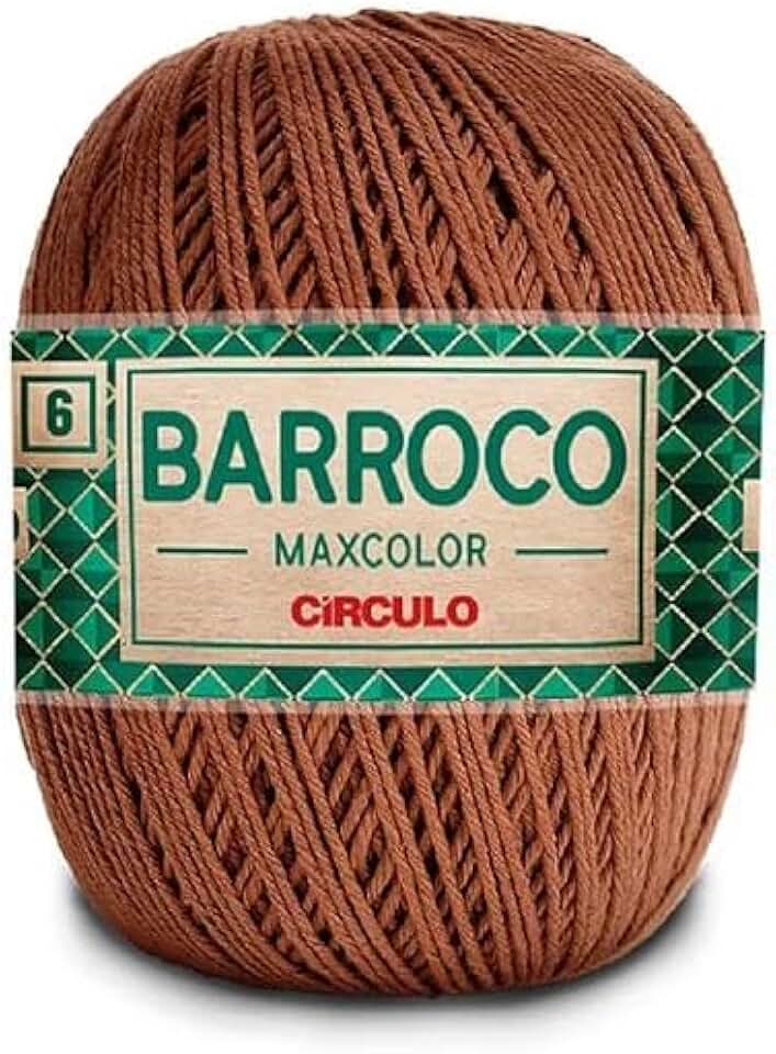 Barbante Círculo Nº 6 Barroco Maxcolor - 452m - 400g - Tâmara 7220
