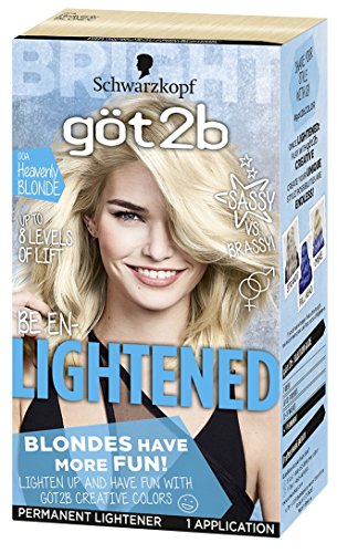Got2b Be En-lightened Permanent Hair Color Lift, 00A Heavenly Blonde