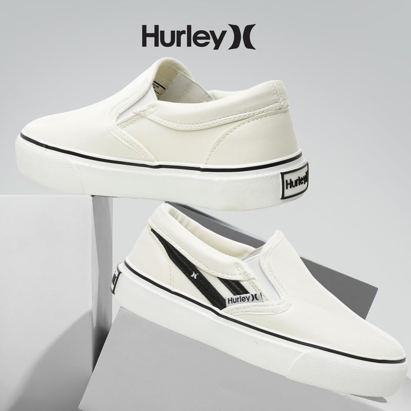 Hurley Kids Canvas Slip-On Sneakers