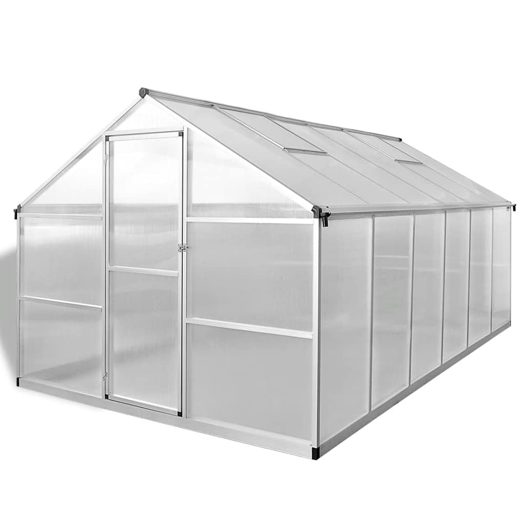 Serra rinforzata in alluminio con telaio base 9,025 m²