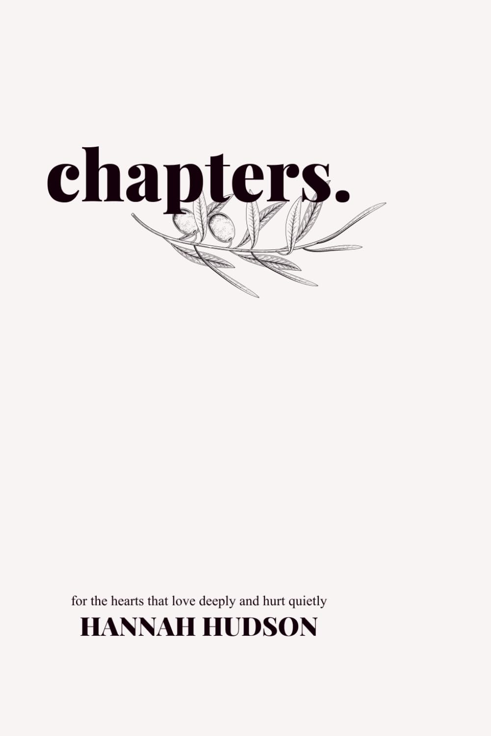 chapters: poems from a life still unfolding