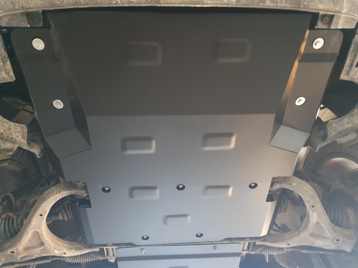Protector de bajos de motor metálico compatible con SsangYong Rexton (2017-2025)