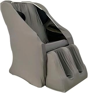 Dustproof Massage Chair Protector Cover Full Body Shiatsu Massage Chair Cover Recliner Chair Dustproof Protector Cover Fits All Massage Chairs (Color : Gray, Size : A+B+C)
