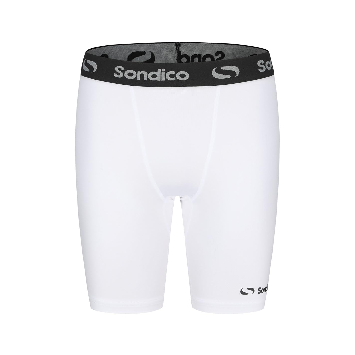 Sondico Mens Core 6 Base Layer Shorts White XXL