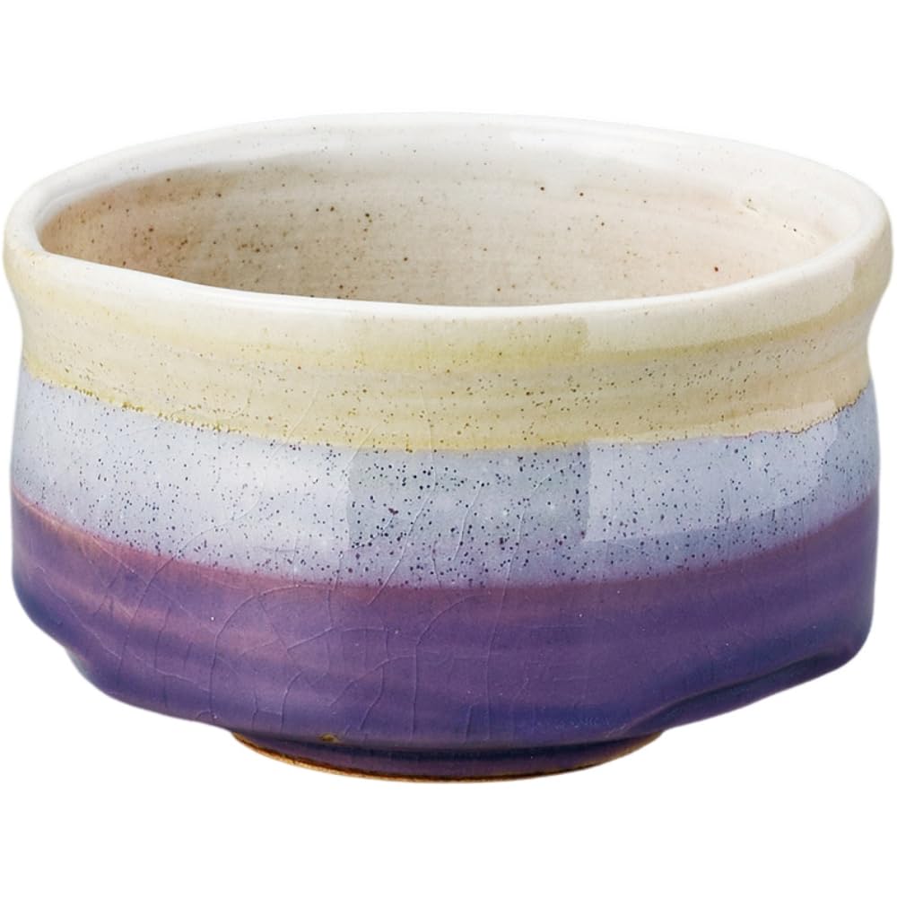 Rainbow Purple Matcha Bowl β Mino Ceramic