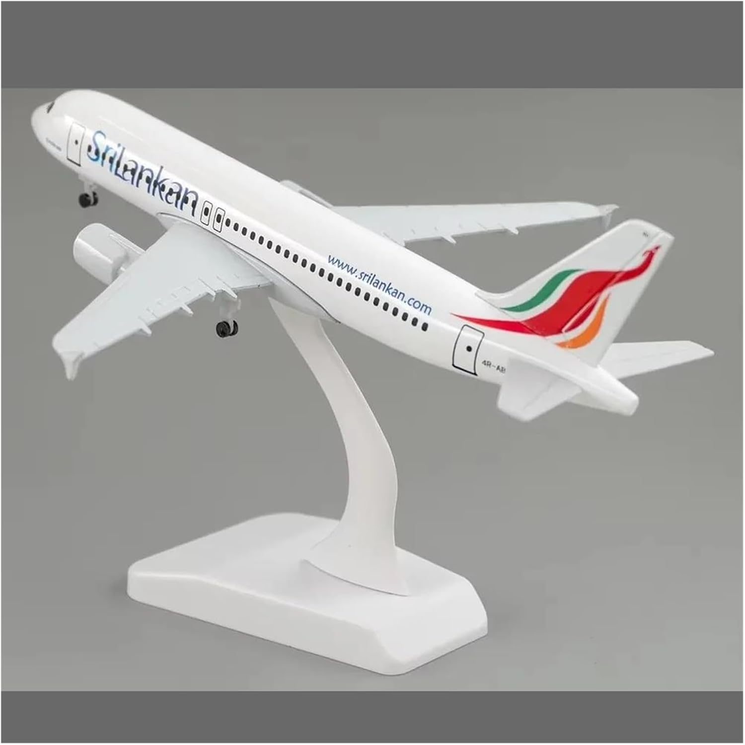 1 400 for Scale Airbus Aircraft A320 Sri Lankan Model with Landing Gear Adult Hobbies Souvenir Toys Hobby Playgame Kit