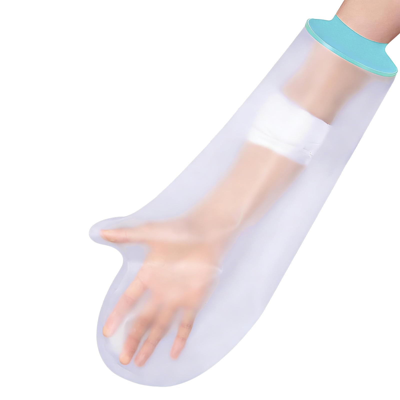 Photo 1 of CureSquad Waterproof Cast Cover Arm Adult, Comfortable Protector for Shower Arm Cast Cover for Shower, Soft Comfortable Protector for Shower, Reusable Cast Bag for Bandages, Wound Care Supplies