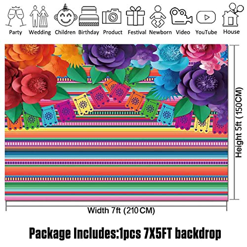 Fondo Fotográfico Tela 7x5ft HQM Multicolor miniatura 7