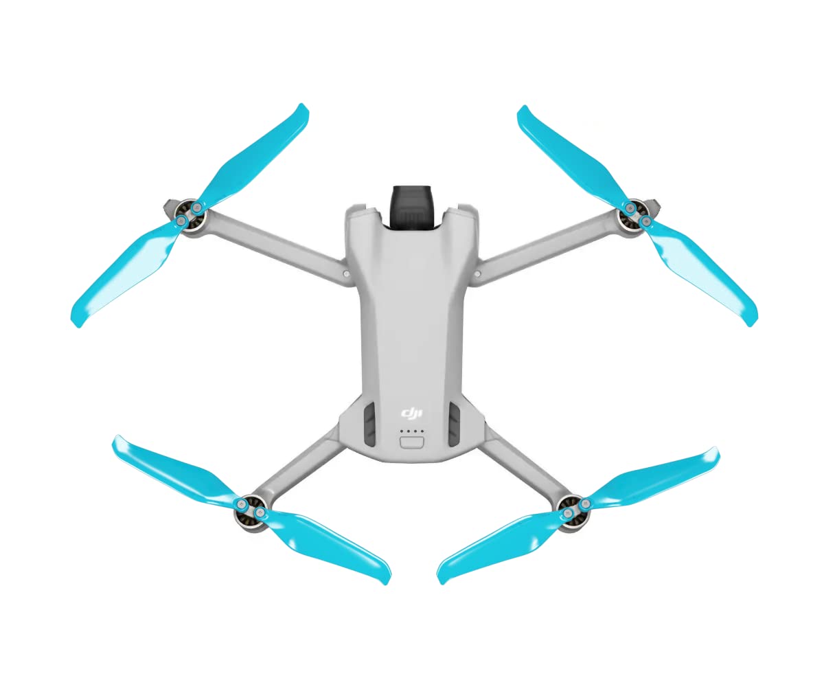 Eliche Master Airscrew Stealth per DJI Mini 3 & Lito 1/X1 - Blu, 4 eliche nel set