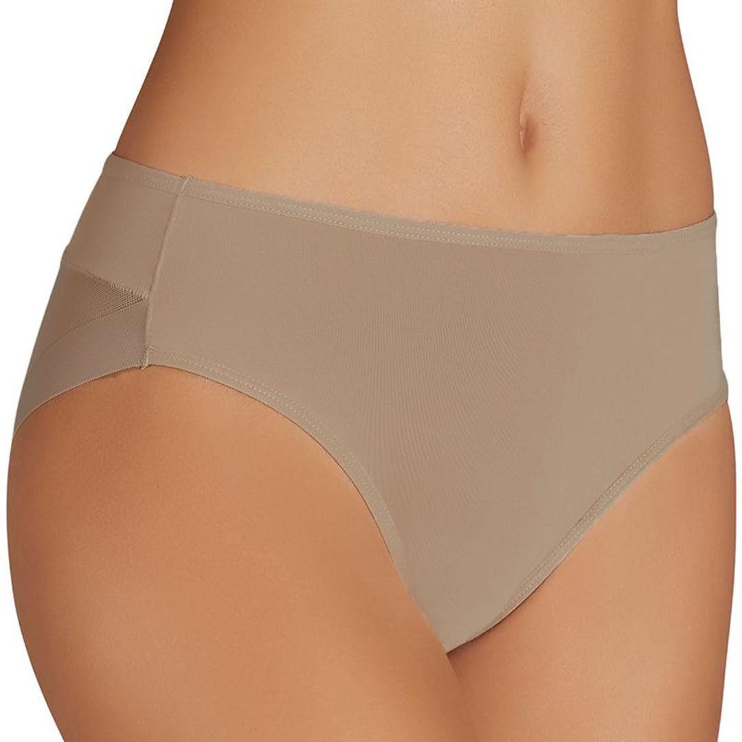 YSABEL MORA Braga Midi Microfibra con Tul Invisible para Máxima Sensualidad y Comodidad, Diseño Brasileño Que Abraza Curvas con Tejido Elástico para Libertad de Movimiento.