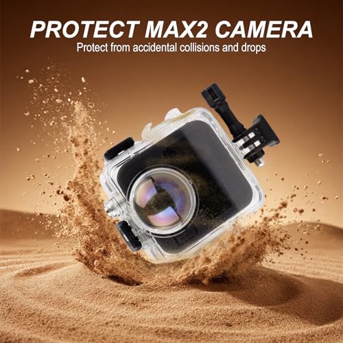 Étui de plongée pour GoPro MAX 2 boîtier étanche 50m protection mer