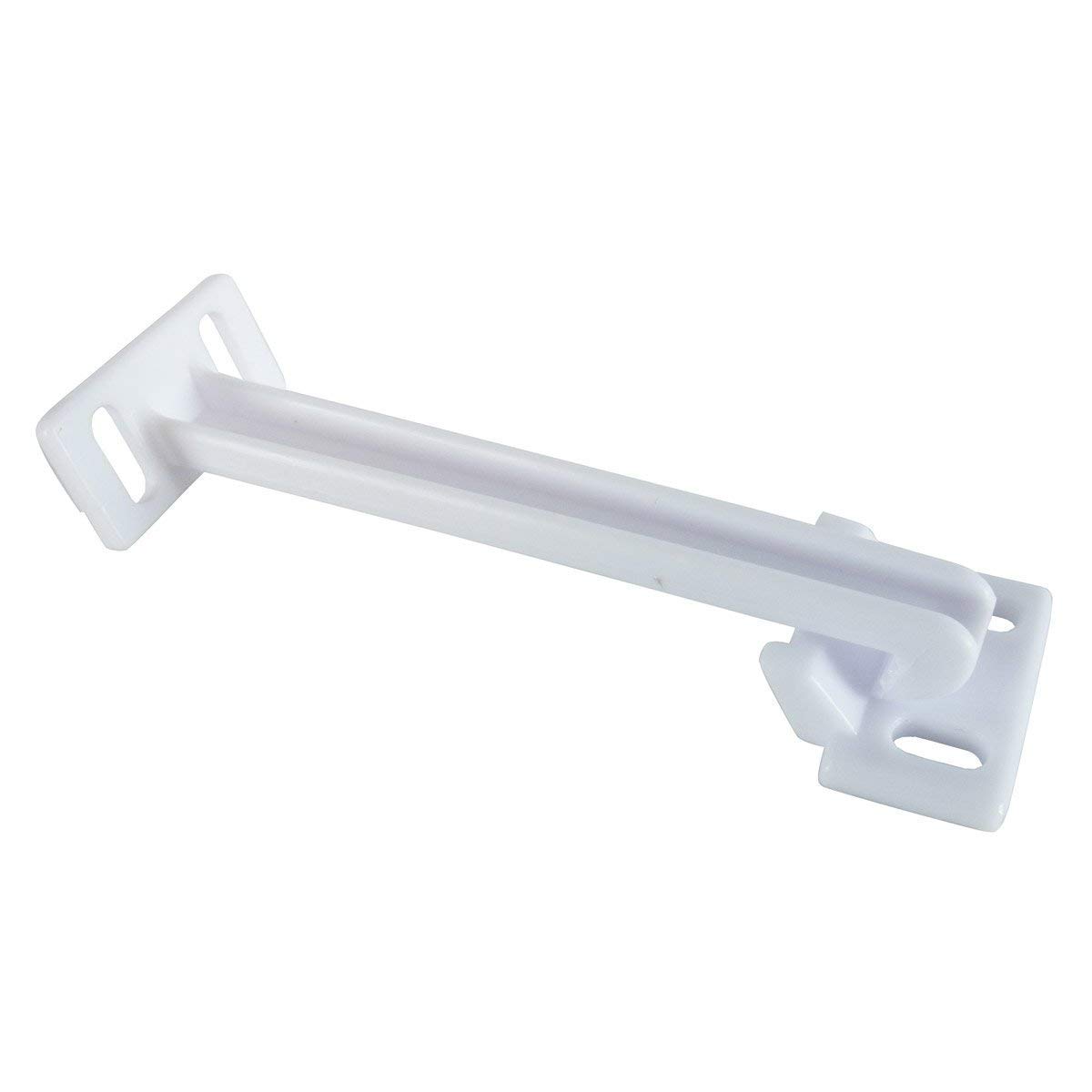 Clippasafe Model 71 Cupboard & Drawer Locks (12 Pack) - Mail Order Box, White/Dark Grey Heather, Única