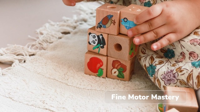 Amazon.com: Bimi Boo Alphabet Lacing Beads for Toddlers - ABC Fine