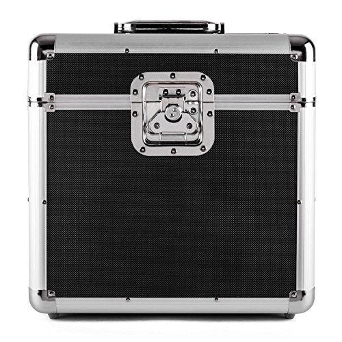 Resident DJ Zeitkapsel Valise à vinyles en aluminium pour stocker et transporter jusqu’à 70 disques (poignées de… - Les Beatles, Paul McCartney, John Lennon, RIngo Starr, George Harrison Resident DJ Zeitkapsel Valise à vinyles en aluminium pour stocker et transporter jusqu'à 70 disques (poignées de… – Image 5