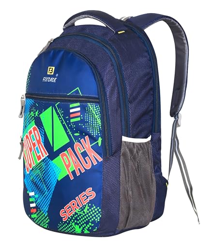 Image of FLYSACK Large 40L For Adults kids school college laptop travel backpack office bag with 3 compartments