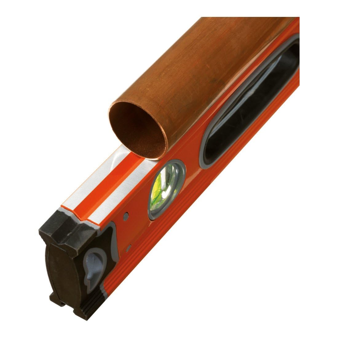 KS Tools 204.7100 Livella in Profilato di Alluminio per Livellamento dei Tubi, 1000 mm